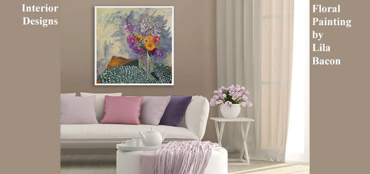Inspired by Flowers, Color, Light, and Form. Lila Bacon, Artist, Painter, Floral Paintings, Flower Paintings, Woodstock, NY