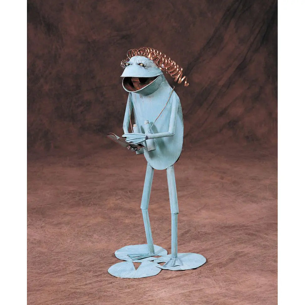 Andy Brinkley Birdwatcher Frog with Guidebook