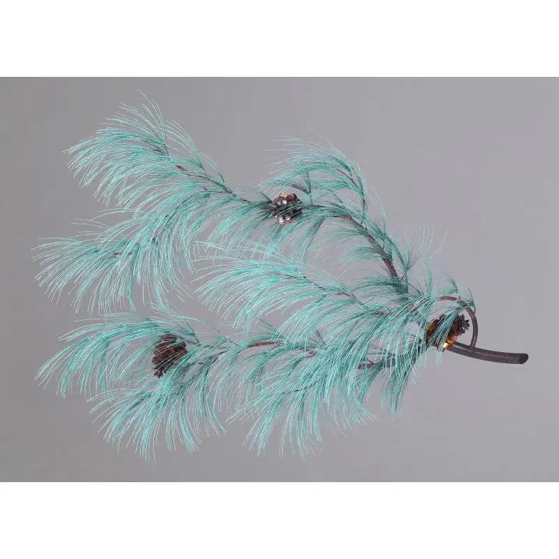 Andy Brinkley Large Copper Maple Branch 139 32"W x 52"L Artistic Artisan Crafted Copper Wall Sculptures