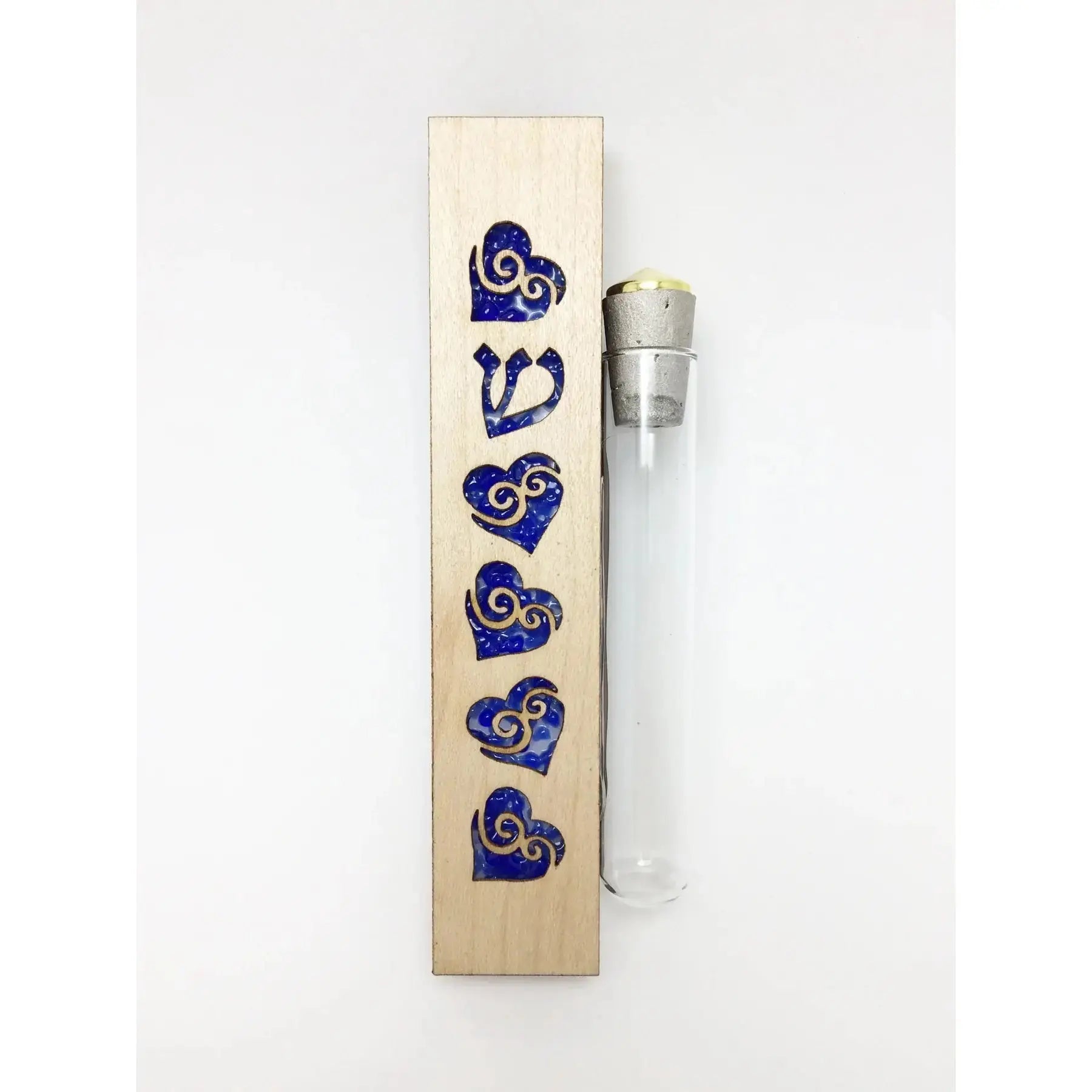 Wedding Shards Mezuzah Glass Colors by Beames Designs Beames Designs