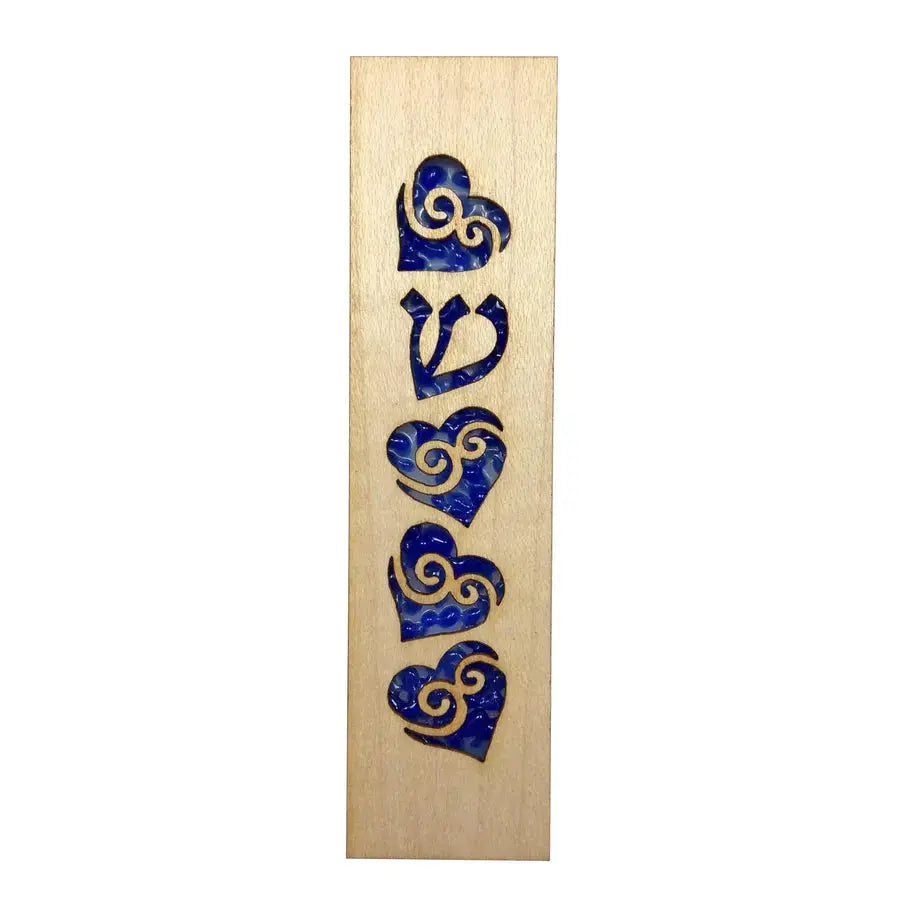 Wedding Shards Mezuzah Glass Colors by Beames Designs Beames Designs