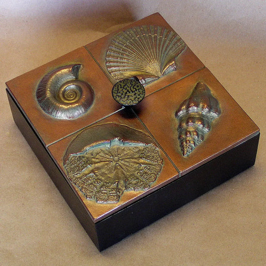 Beach in Winter Box by Deborah Childress