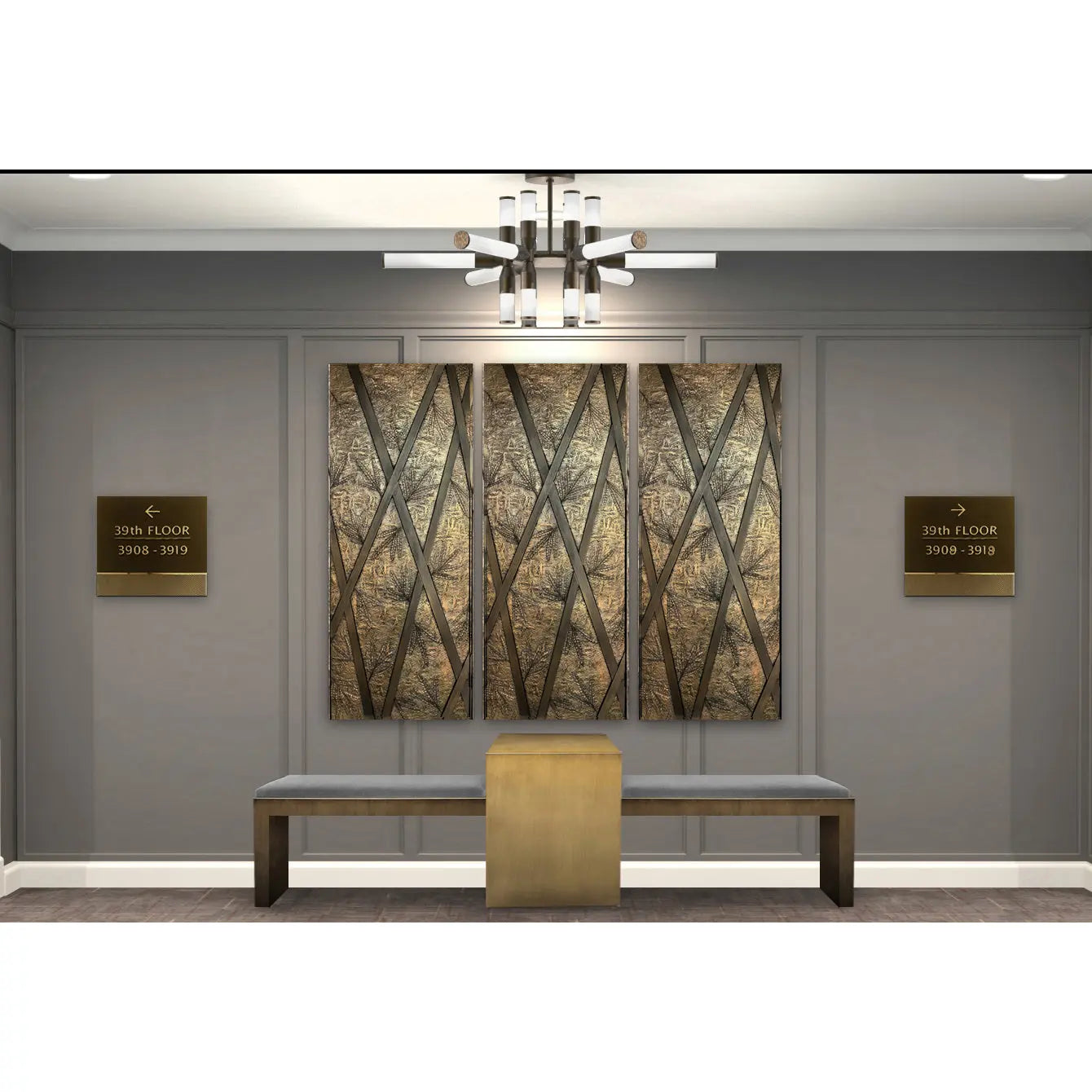 Ironwood Wall Art Panel Blindspot Mirrors