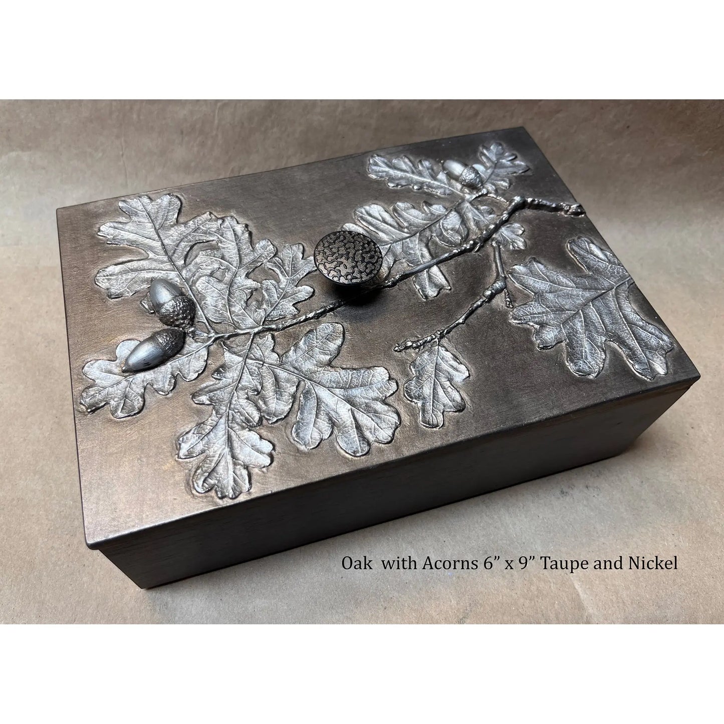 Oak Box with Acorns Blindspot Mirrors