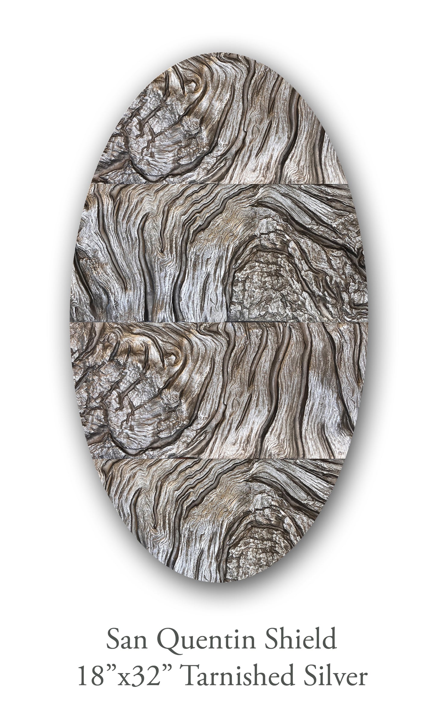 Deborah Childress San Quentin Shield wall Art