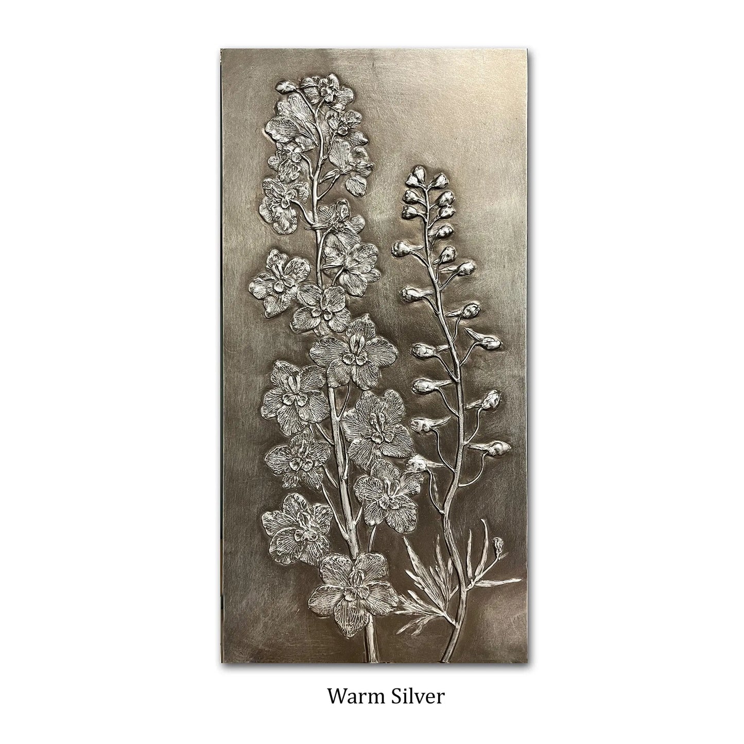 Hydrangea Wall Art Panel shown in Summer Gold Color Blindspot Mirrors