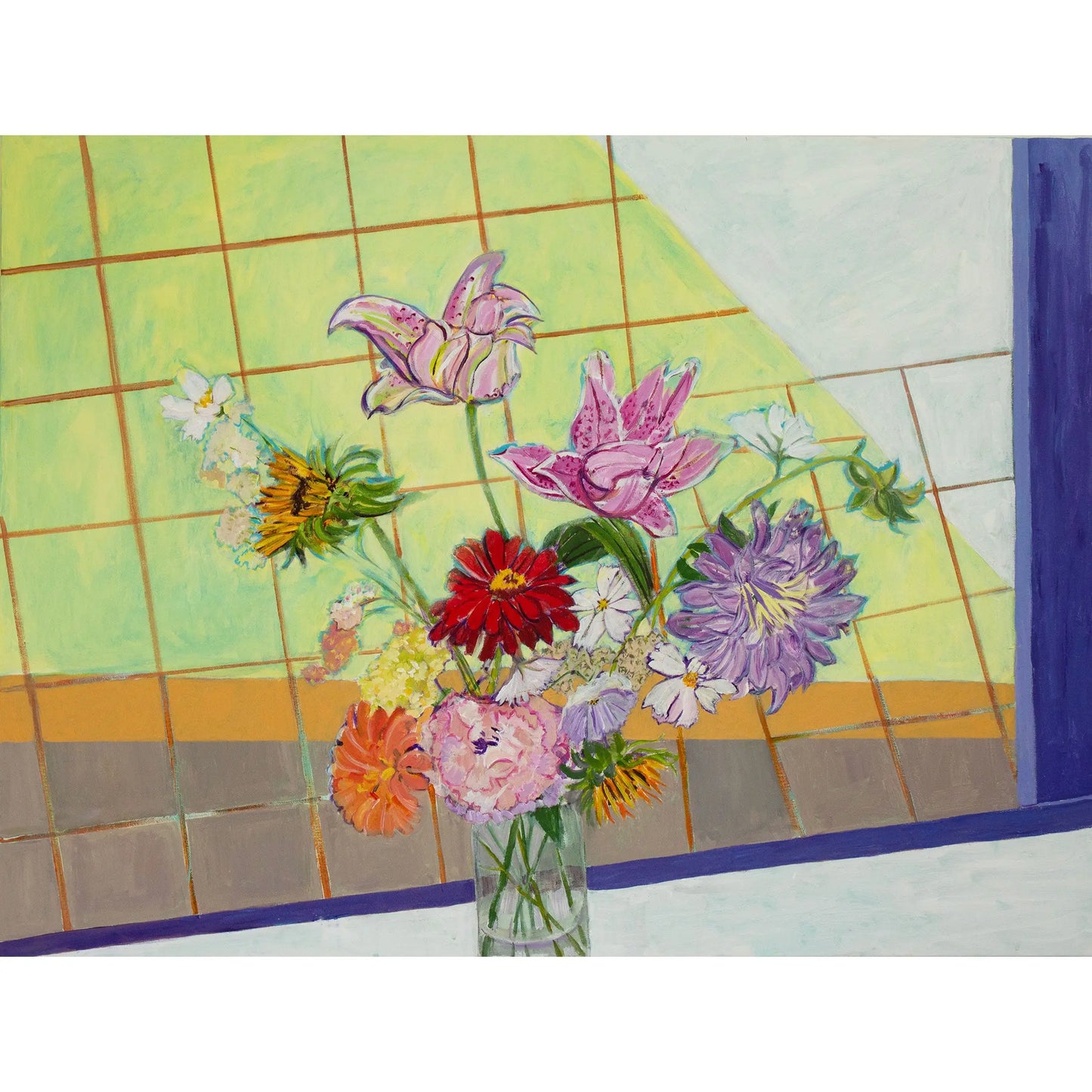 Outside My Studio Painting and Archival Giclee Prints