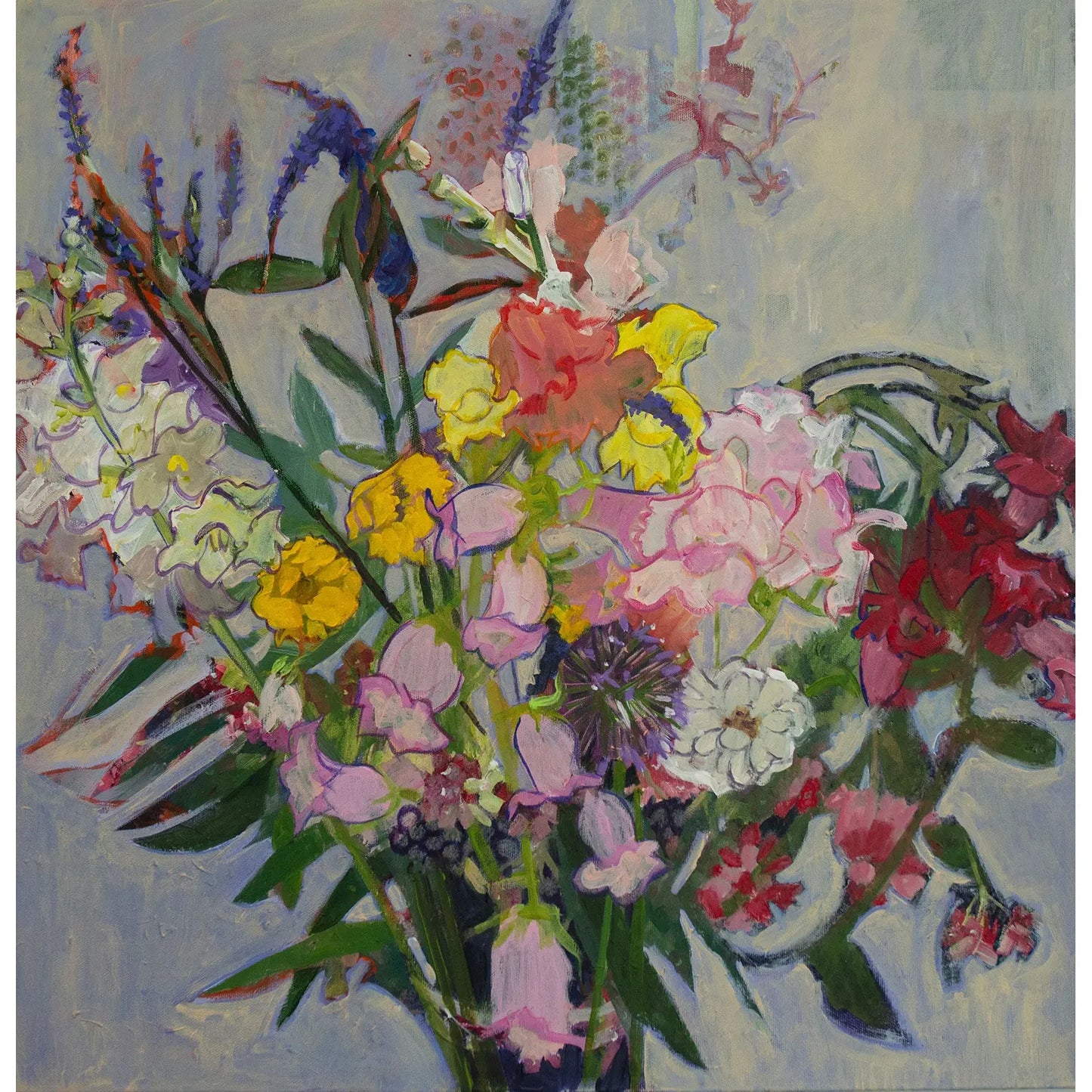 Our Flower Farm Painting and Archival Giclee Prints