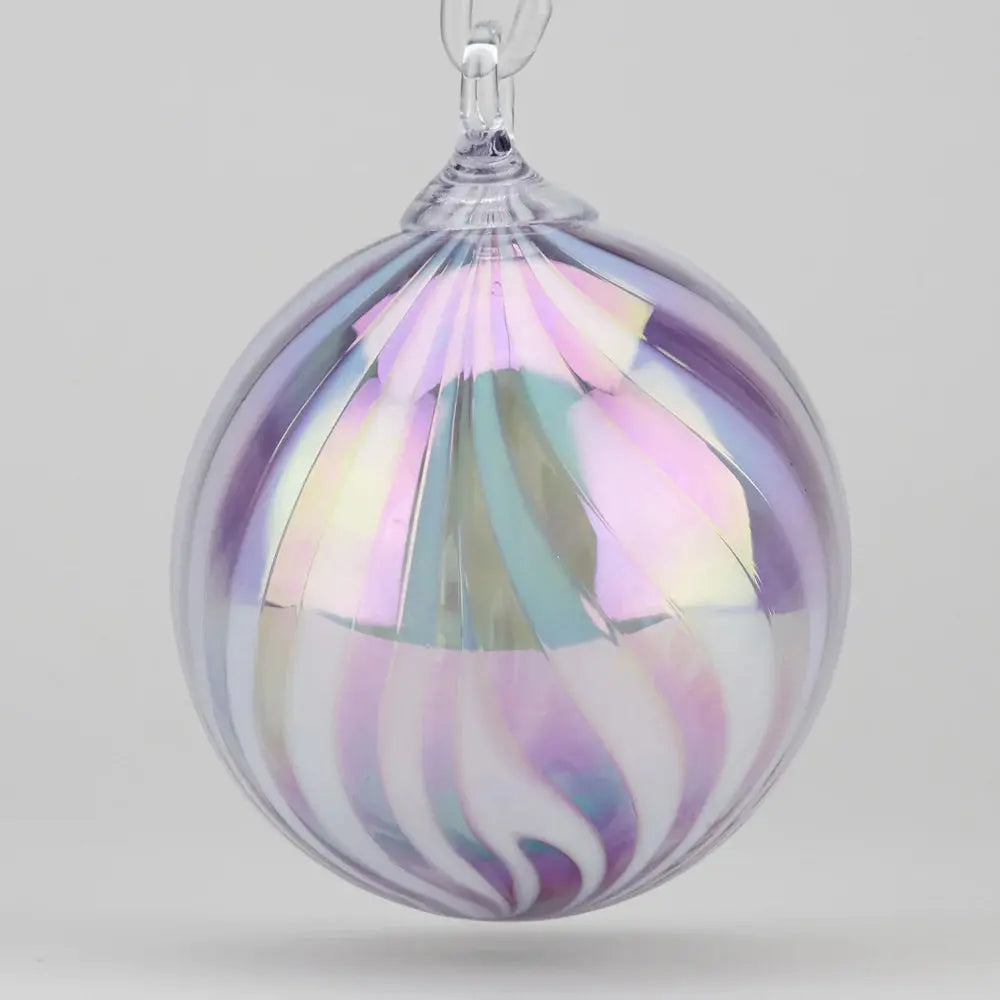 Glass Eye Grape smash Ornament