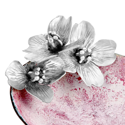 Silver Garden Designs Virginia's Dogwood Little Luxuries Bowl