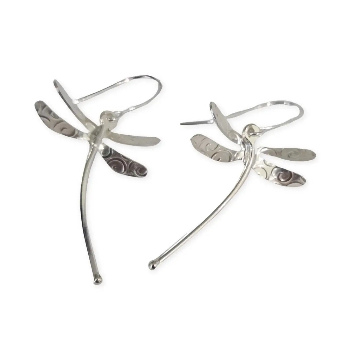 Silver Garden Designs Dragonfly Earrings