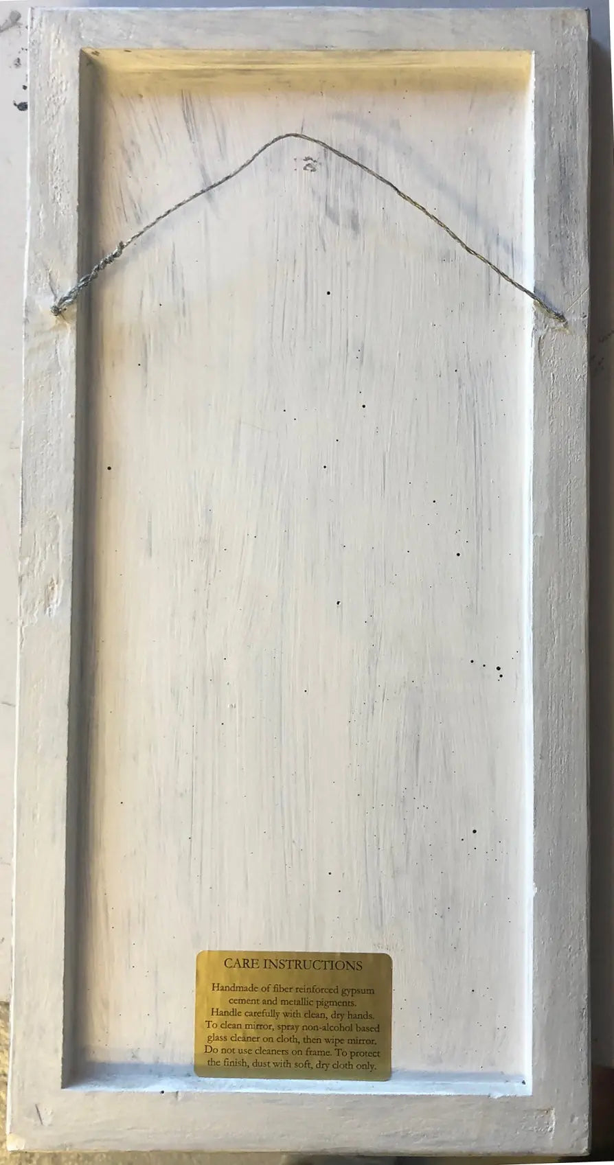 Blindspot Wall Art by Deborah Childress Beach in Winter Wall Panel Sample Back Artistic Artisan Wall Art