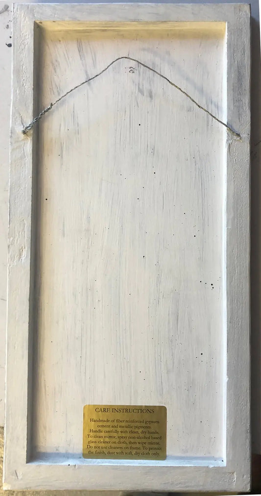 Blindspot Wall Art by Deborah Childress Beach in Winter Wall Panel Sample Back Artistic Artisan Wall Art