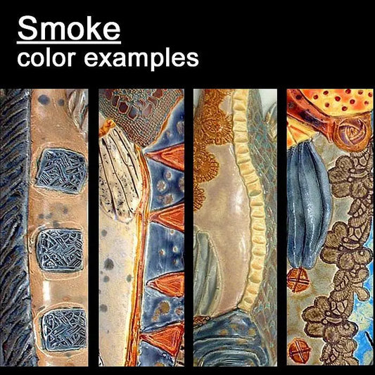 Cathy and Carie Crain of Crain Pottery Art Studio Smoke Colorway