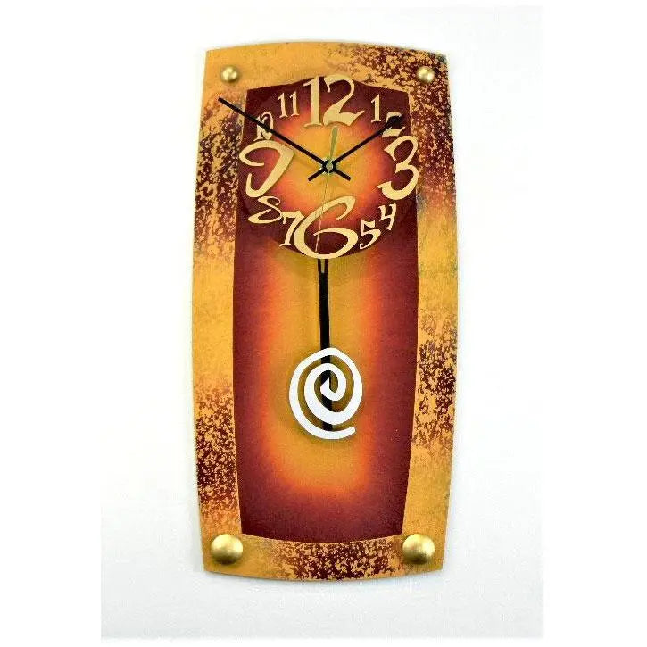 David Scherer Lg TV 3 Wall Clock Artistic Artisan Crafted Designer Clocks