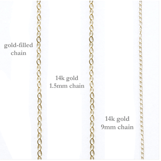Emily Rosenfeld Gold Chain Choices