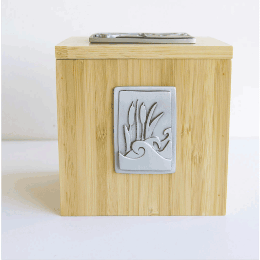 Emily Rosenfeld Judaica Noahs Ark Tzedakah Box Side View Artistic Artisan Designer Judaica