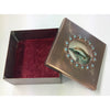 Grace Gunning Bird Head with Jewels Reliquary Box Inside Artistic Artisan Designer Keepsake Boxes