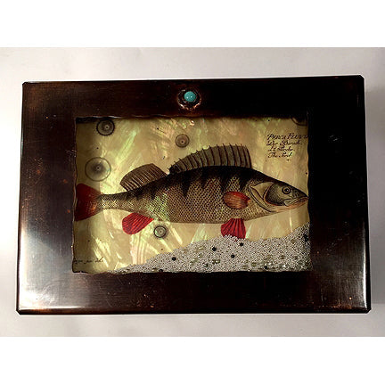 Grace Gunning Fish Reliquary Box Artistic Artisan Designer Keepsake Boxes