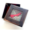 Grace Gunning Red High Heel Reliquary Box Artistic Artisan Designer Keepsake Boxes