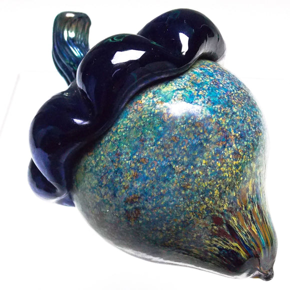 Grateful Gathers Glass by Danny Polk Jr Acorn Sculpture 12 Hand Blown American Art Glass