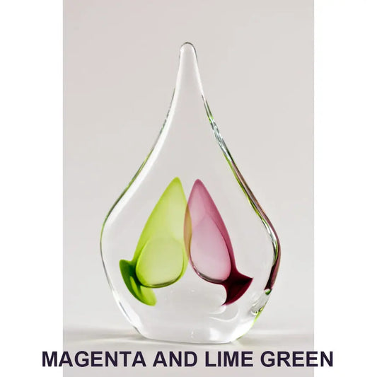 Magenta and Lime Green Friends