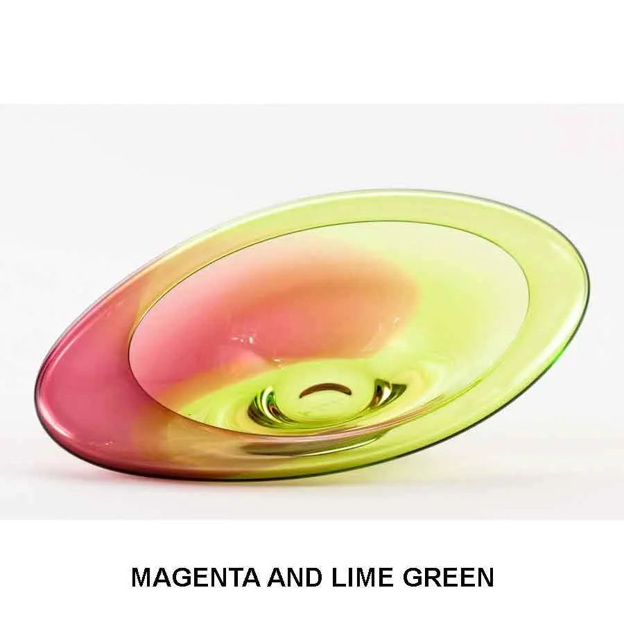 Magenta and Lime Green