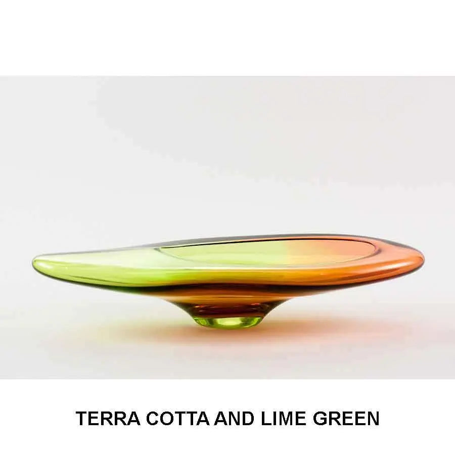 Terra Cotta and Lime Green