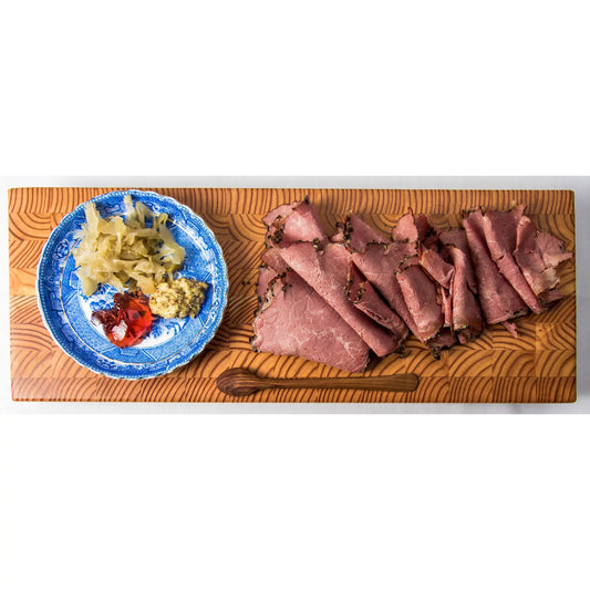 Ki Small KISM End Grain Serving Board by Larch Wood Detail