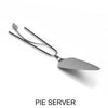 Stainless Steel Kitchen and Serving Utensils Three Piece Set Ice Cream Scoop, Cake Knife, And Pastry Pie Server by Metallic Evolution