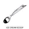 Metallic Evolution Stainless Steel Kitchen and Serving Utensils Set Ice Cream Scoop Cake Knife And Pastry Pie Server Artisan Crafted Servingware