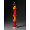 A2-1 in Red, Orange, Black, and White Wooden Salt and Pepper Mill Grinder Shaker by Robert Wilhelm of Raw Design