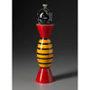 Aero AE-9 in Red, Yellow, Black, and White Wooden Salt and Pepper Mill Grinder Shaker by Robert Wilhelm of Raw Design
