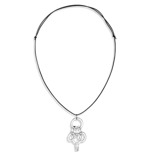 Roxann Astra Cluster Necklace and Earring Set, Artistic, Designer, Artisan Jewelry