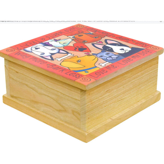 Sincerely Sticks Dog Treat Box Whats Your Trick Artistic Artisan Designer Boxes