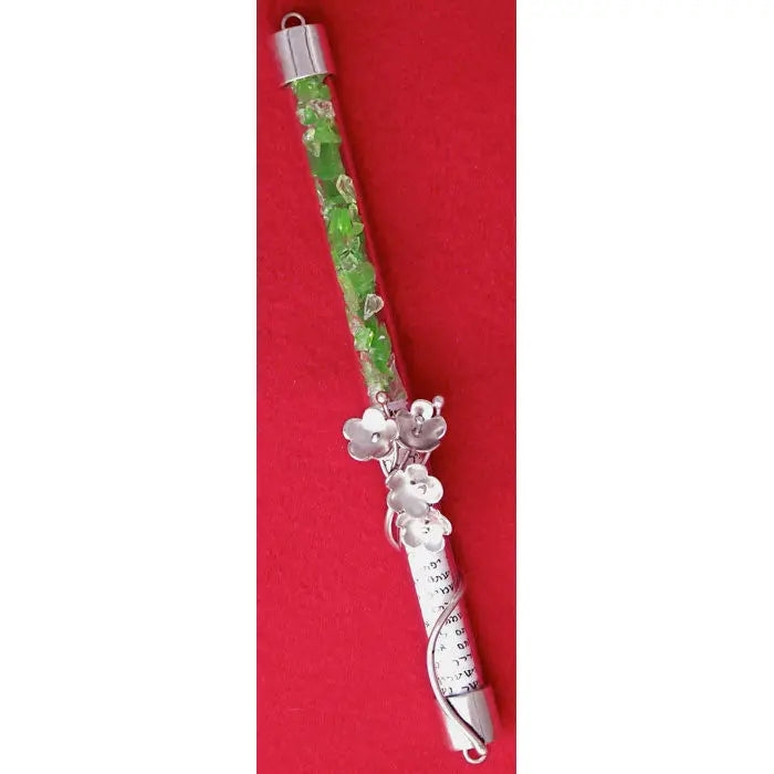 Steven Cooper Mezuzah Wedding M230W, Artistic Artisan Designer Judaica