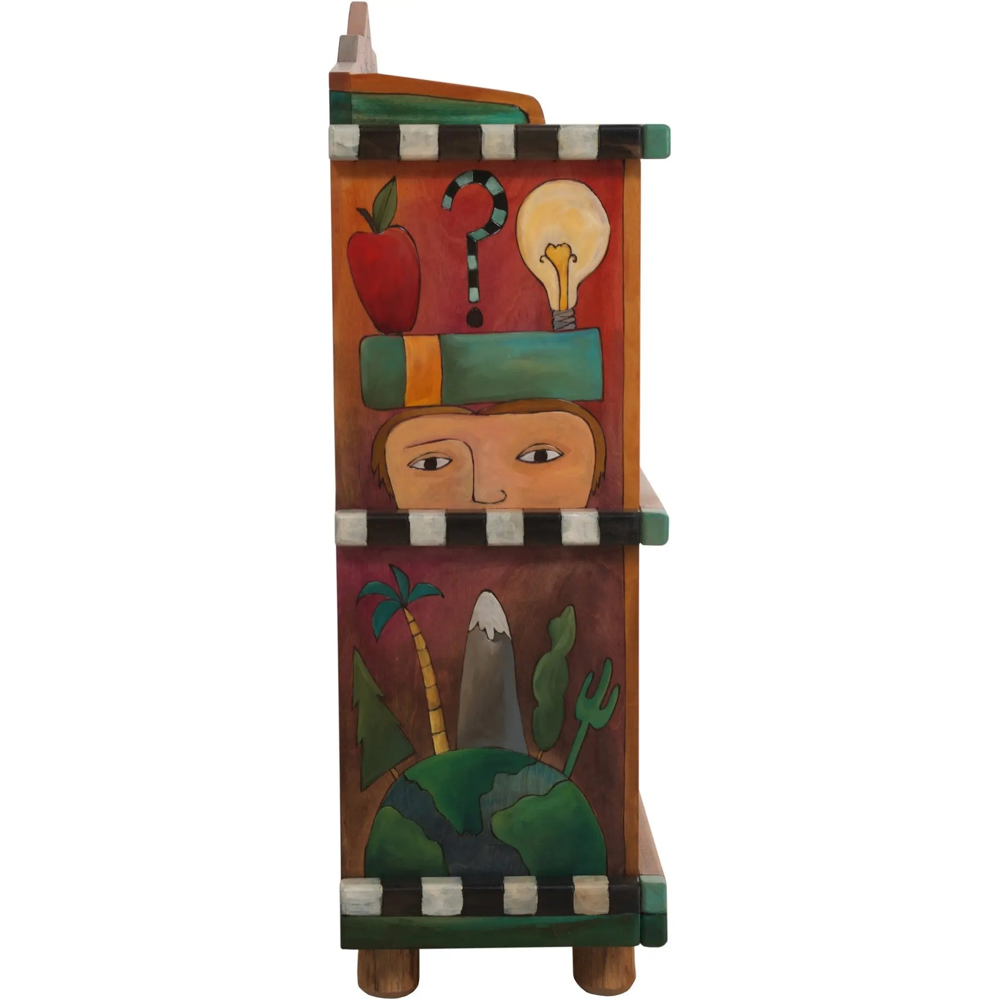 Bookcase by Sticks BCS001-S31261, Artistic Artisan Designer Bookcases