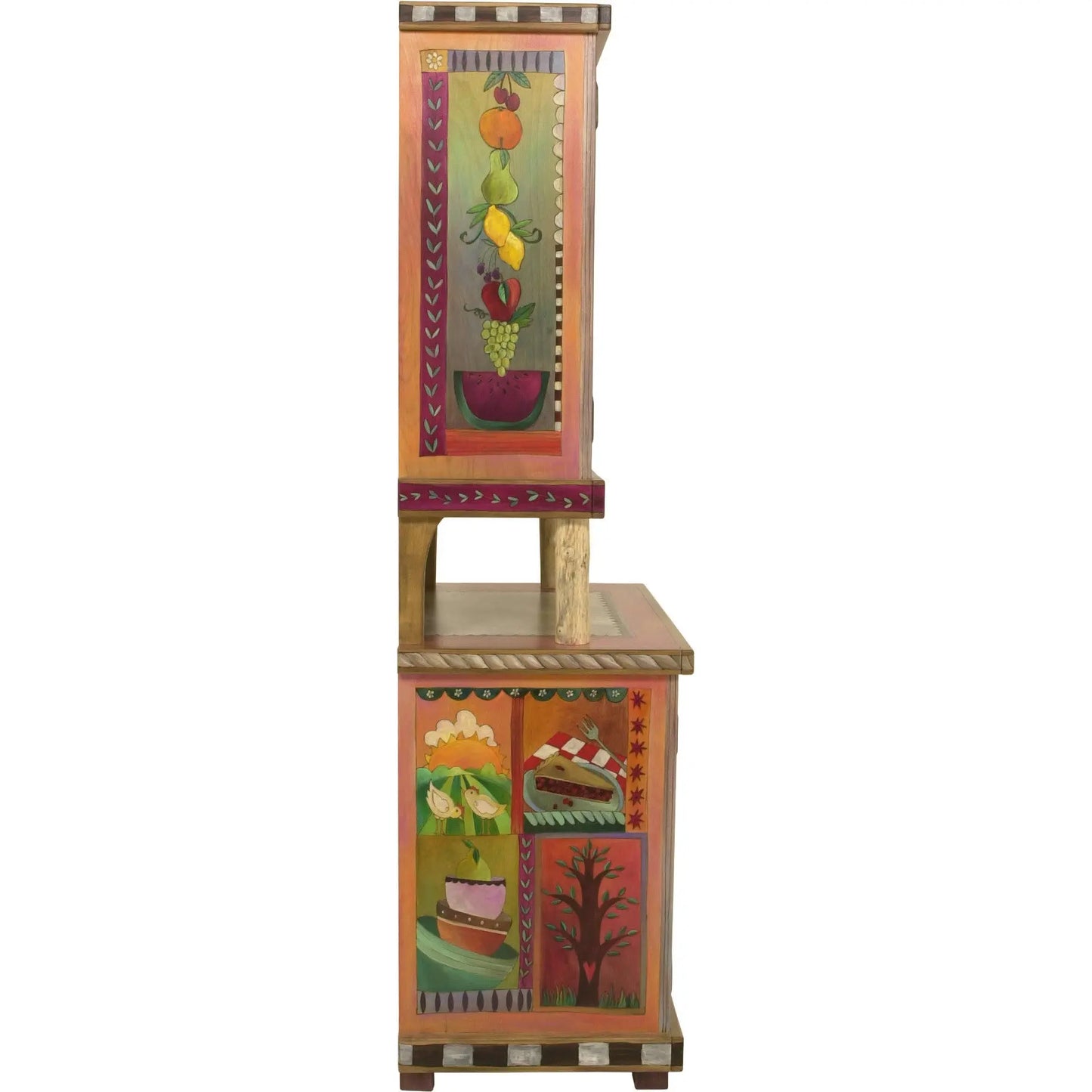 China Hutch Cabinet by Sticks CPD001-D11044, Artistic Artisan Designer Cabinets