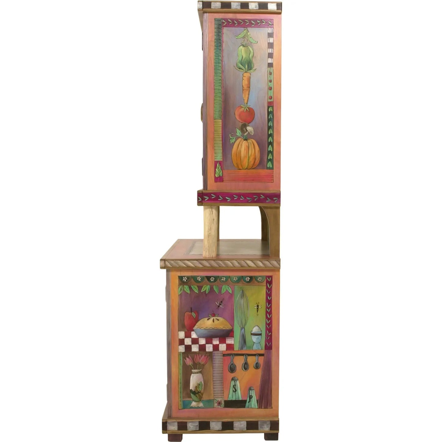 China Hutch Cabinet by Sticks CPD001-D11044, Artistic Artisan Designer Cabinets