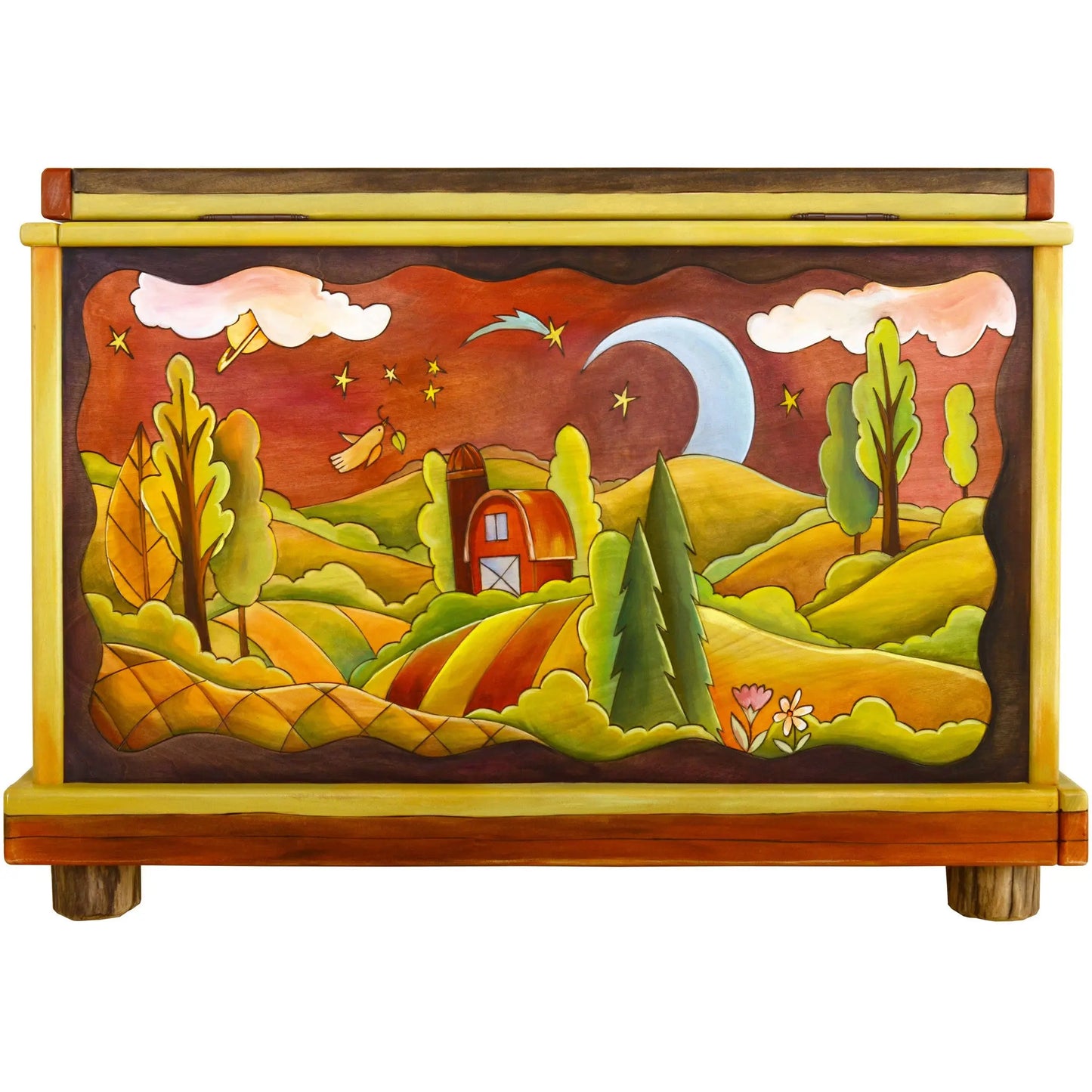 Chests, Trunks by Sticks CHT001-D71494, Artistic Artisan Designer Storage Trunks