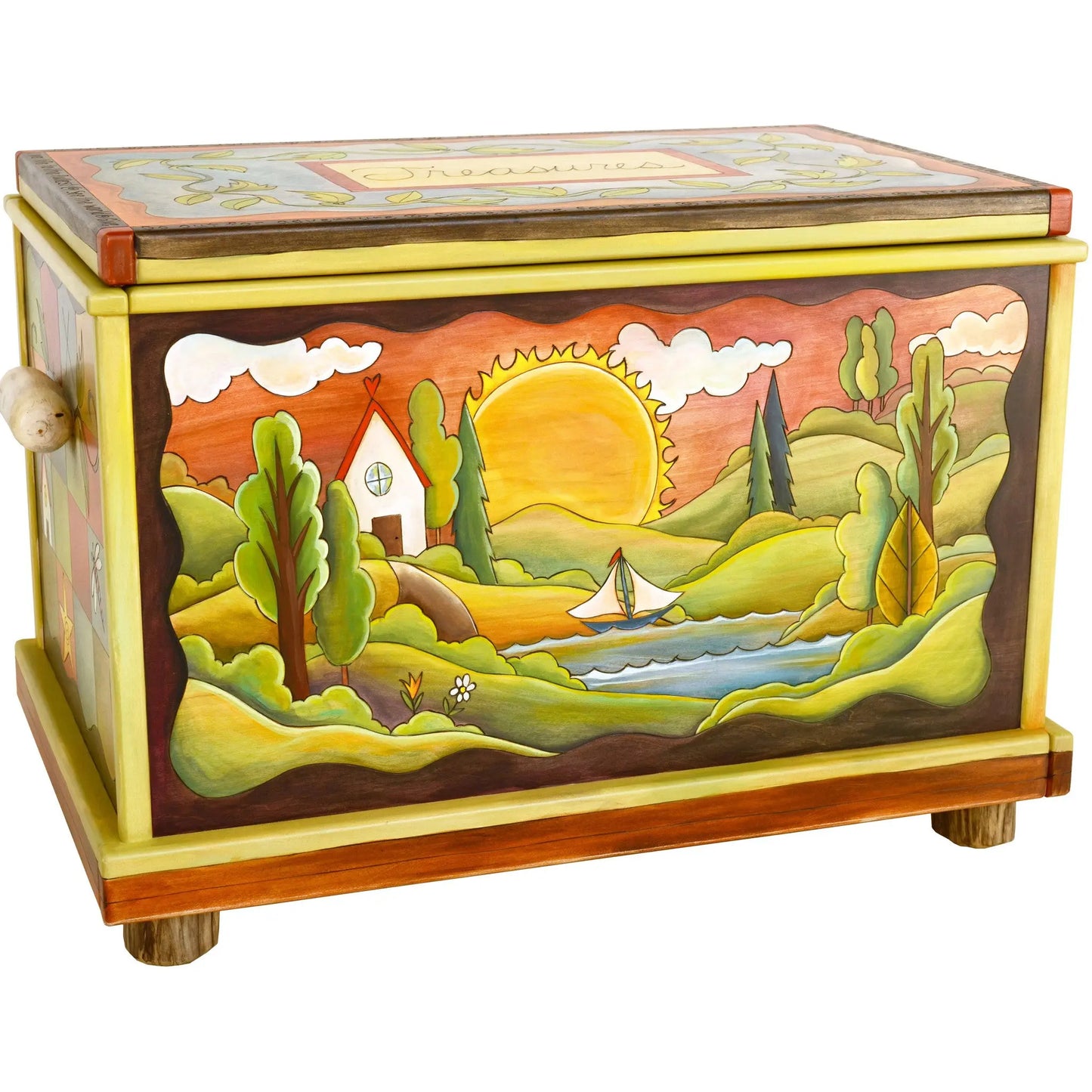 Chests, Trunks by Sticks CHT001-D71494, Artistic Artisan Designer Storage Trunks