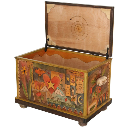 Chests, Trunks by Sticks CHT001-S32864, Artistic Artisan Designer Storage Trunks