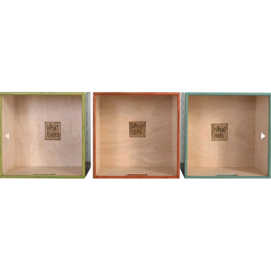 Storage Bench with Boxes BEN036