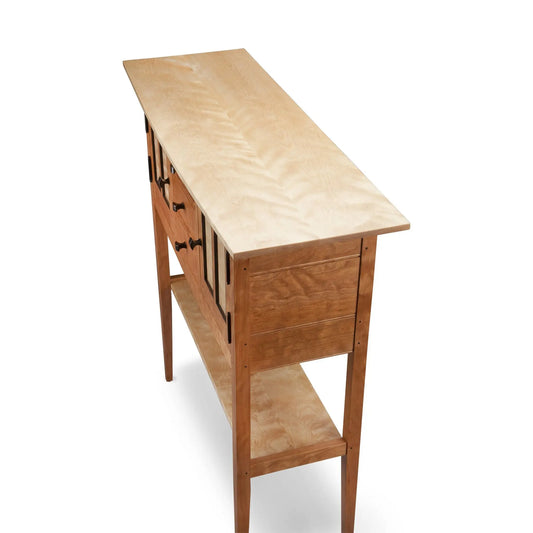 Thomas William Furniture Cherry Foyer Sideboard Table-2