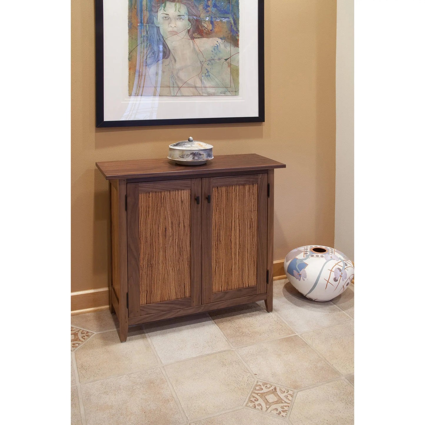 Zebra Side Cabinet