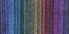 Trillium Handmade Weavers Chenille Scarf in Black Rainbow, Artistic Artisan Designer Chenille Scarves