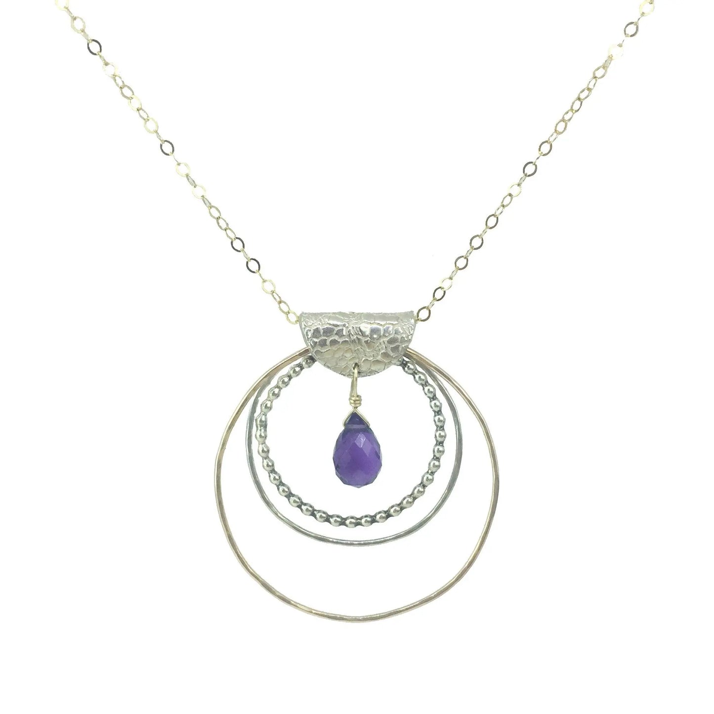 Vannucci Jewelryby Justine Amethyst Necklace N2068 AMY