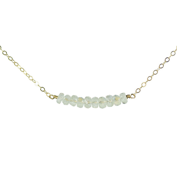 Vannucci Jewelry by Justine Chalcedony Necklace N2057