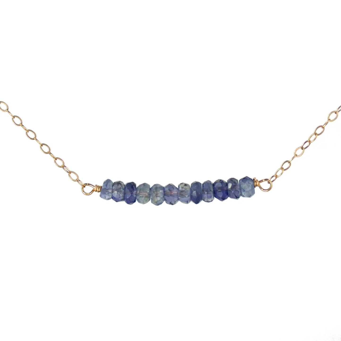 Vannucci Jewelry by Justine Iolite Necklace N2057