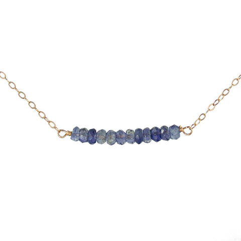 Vannucci Jewelry by Justine Iolite Necklace N2057